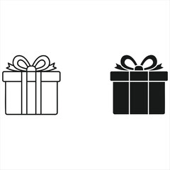 colorful gift box set vector illustration