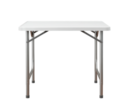 Versatile folding table for indoor and outdoor use - portable and durable design for home, office, and events