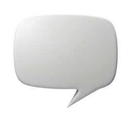 Naklejka premium Speech bubble transparent background cutout png