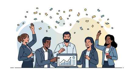 group of business people