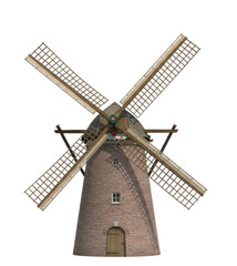 Windmill transparent background cutout png