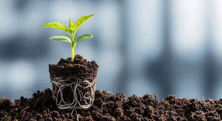 Seedling Growth: A Symbol of New Beginnings and Environmental Stewardship