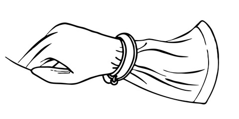 “Minimal gold jewelry on a white silk fabric — luxury fashion accessory concept — background remove.”