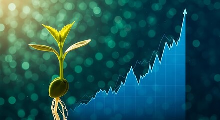 Sprout and Rising Graph: Growth and Success Concept