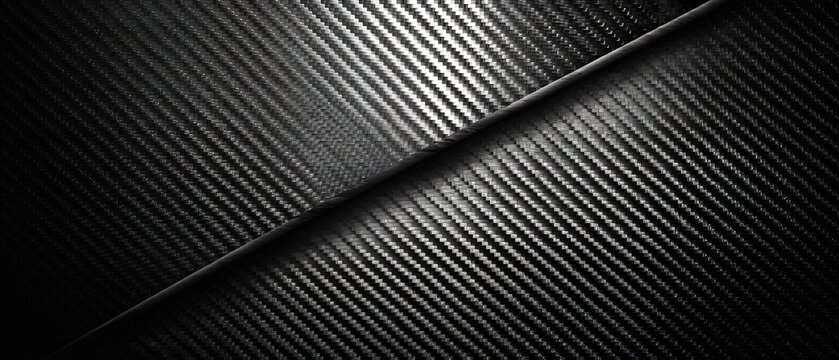 Sleek carbon fiber background with diagonal split, ideal for tech themes.