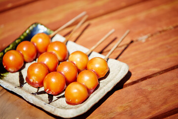Street food at traditional markets