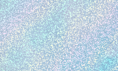 パステルカラーのきらめきのドット型ホログラム