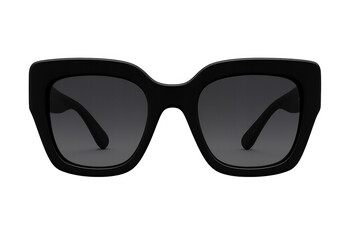 Fototapeta premium Black fashion sunglasses for eye protection and style