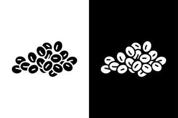 Minimal Cumin Seeds Icon. Silhouette Vector for Spice and Slim Diet Herb Concepts