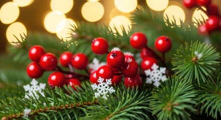 Obraz premium christmas tree decorations