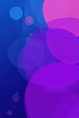 Abstract geometric gradient circles for a modern, tech inspired background. Perfect for digital design. Abstract background with soft, overlapping translucent circles in a smooth gradient of vibrant