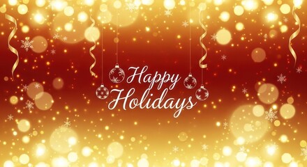 christmas background with golden stars