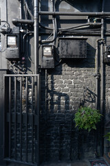 街角の風景　スケッチ写真