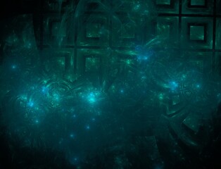 Fototapeta premium Imaginatory fractal abstract background Image