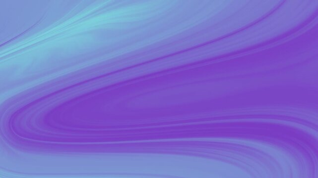 Smooth flowing blue and purple silk-like waves creating an elegant abstract motion design for digital visuals.