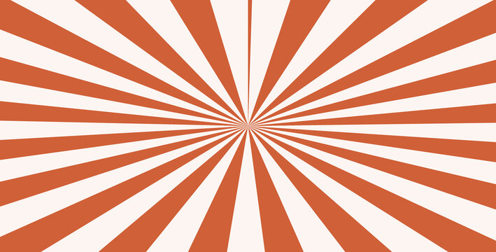 Vector sunray stripe background. Light sunburst glowing background. Sunburst pattern summer social banner. vector illustration pattern beam rays. Spiral radial striped backdrop design.