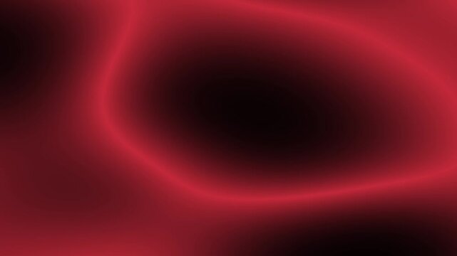 A mesmerizing abstract background featuring a soft, glowing red wave of light on a deep black canvas.