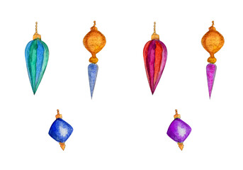 Christmas Ornament2 drop＆Diamond Shape