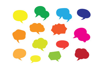 Speech bubble collection