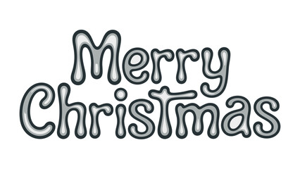 Festive Merry Christmas: A cheerful message, elegantly rendered, spreading holiday cheer and the spirit of goodwill, perfect for seasonal greetings.