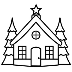 vector illustration of a house