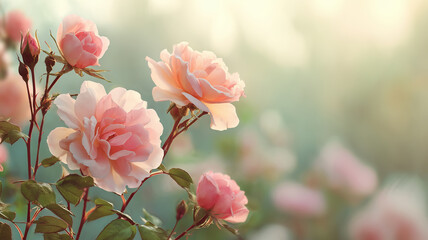 Obraz premium エレガントなバラ 美容、ウェディング、ギフト向け