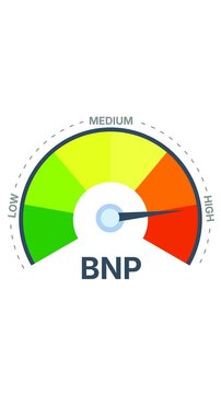 BNP Gauge Meter Vertical &ndash; Blood Peptide Hormone Levels Monitoring Device