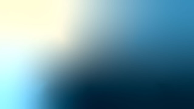 月と夜空をイメージしたブルーとクリーム色の柔らかいグラデーション背景