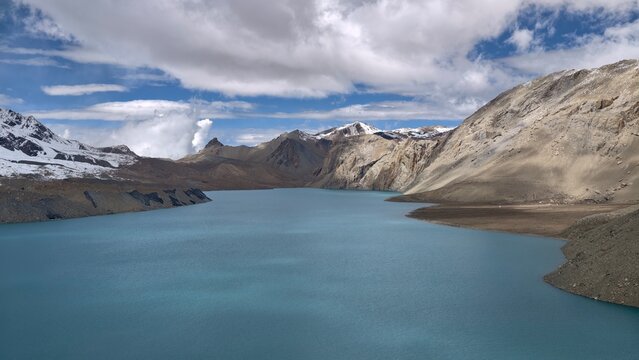 Tilicho Lake, Annapurna Region &ndash; High Altitude Himalayan Lake in Nepal