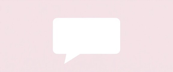 Clean white vector message box icon, isolated,  empty,  symbol