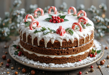 Christmas Theam Cake