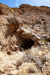 Caves Cuevas del Rey, Island Gran Canaria, Canary Islands, Spain, Europe.