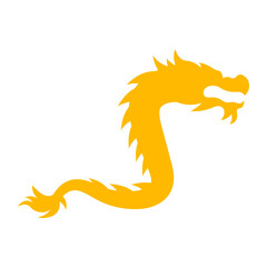 Lunar Dragon Silhouette