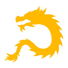 Lunar Dragon Silhouette