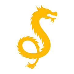 Lunar Dragon Silhouette