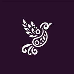 Ornamental Bird Logo