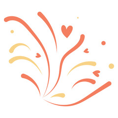 Obraz premium Happy Mother's Day Firework