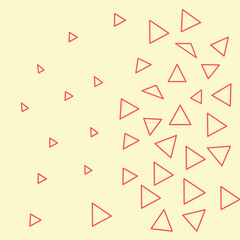 seamless pattern with triangle.  Modern Triangle Scatter Seamless Pattern. Abstract geometric navy background with clean minimalist repeating triangle shapes. Seamless background with triangle.