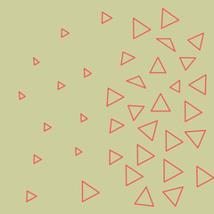 seamless pattern with triangle.  Modern Triangle Scatter Seamless Pattern. Abstract geometric navy background with clean minimalist repeating triangle shapes. Seamless background with triangle.