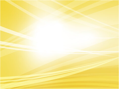 ellow Gradient Wave Abstract Background Illustration