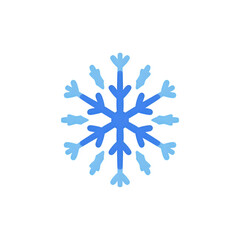 Charming snowflake illustration, winter holidays vibe