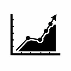 Bar Chart Statistics Vector Icon