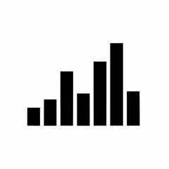 Business Growth Line Chart Vector