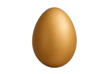 Golden egg representing wealth, investment, and success