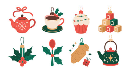 Festive Ornament Collection: A delightful arrangement of ornaments, each intricately designed, brings festive cheer, embodying the warmth and joy of the holiday season.