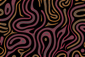 Fototapeta premium vector seamless pattern with spirals