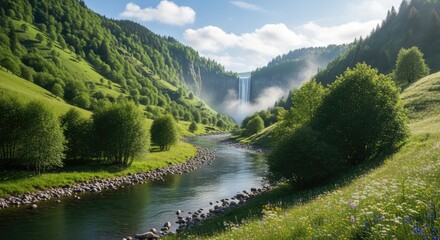 ocean waves background