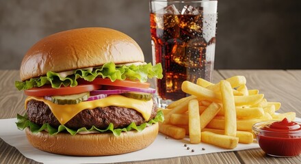 organic food showcase