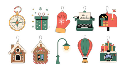 Holiday Delights: A collection of festive ornaments, capturing the joy and magic of the season.