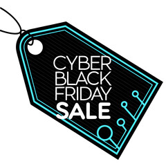 Black Friday Sale Tag.

